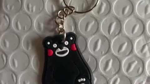 Key Pendant - black bear head