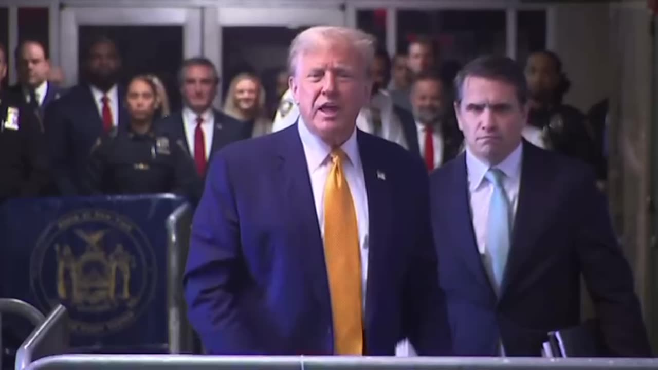 Trump Statement at Stormy Daniels Hush Money Hoax Trial - 05.14.2024