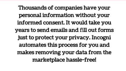 Delete your data