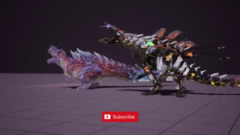 Glavenus VS Slaughterspine _ Animating Comparison _ Animation Showcase