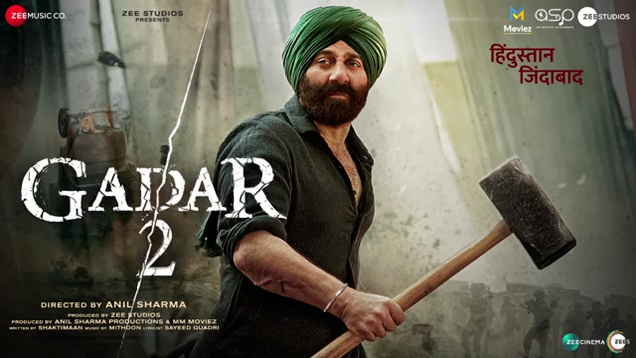 gadar 2 movie song