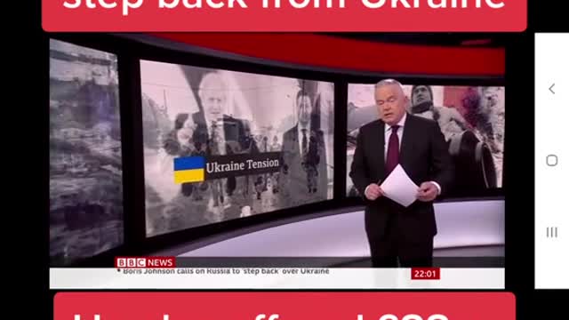 Johnson tells Russia to step back from Ukraine