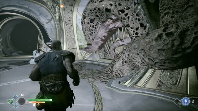 God of War - How to Reach Alfheim Chest Inside Cell Locked By Tentacles