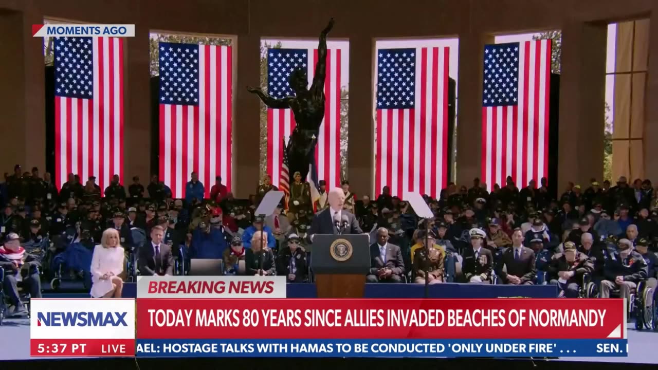 Newsmax - June 6, 2024 (D Day 80th Anniversary)