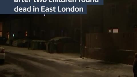 Man and woman arrested after two children found dead in East London