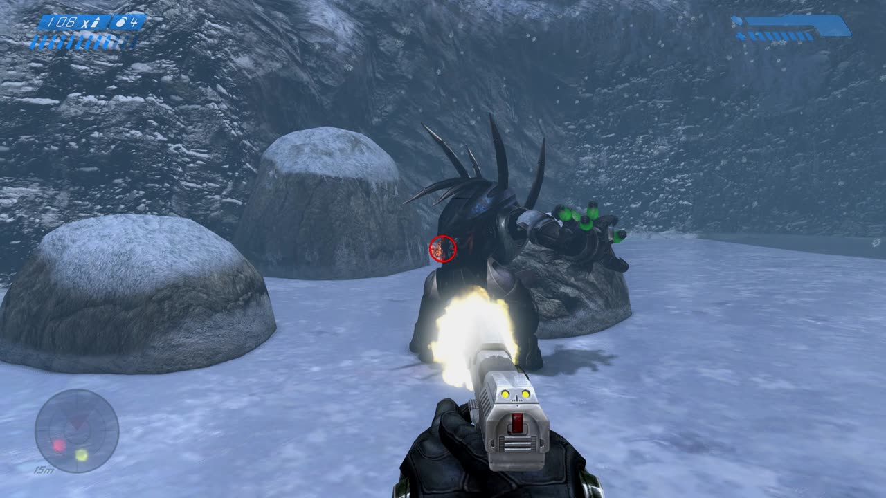 Halo Magnum Taking Out Two Hunteres