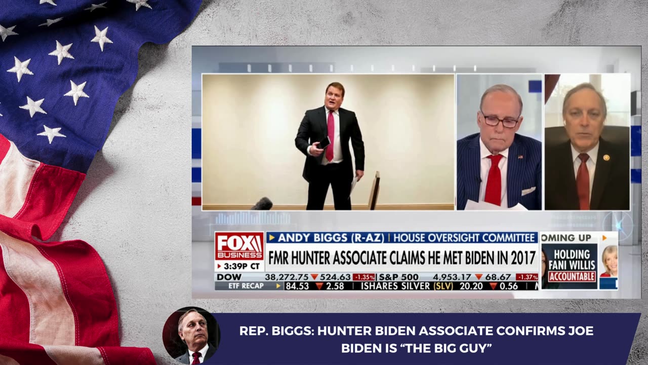 Rep. Biggs: Hunter Biden Associate Confirms Joe Biden is "The Big Guy"