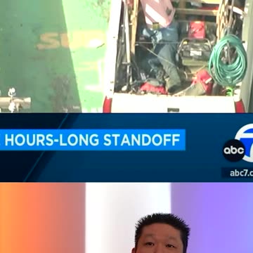 Stand-Off With A Guy Who Really Just Needed A Light