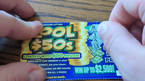 Will I win big . MO Lottery cool 50's