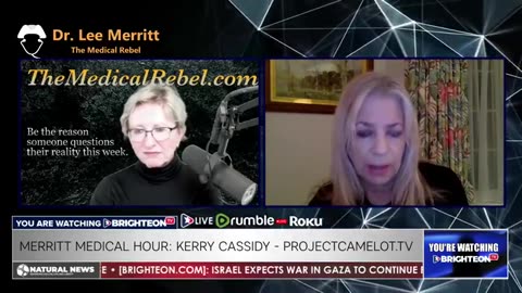 MERRITT MEDICAL HOUR: DR. LEE MERRITT WITH KERRY CASSIDY WHO EXPOSES INTEL FOR 2024