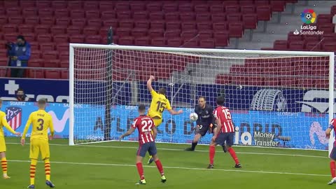 Highlights Atletico Madrid vs FC Barcelona (1-0)