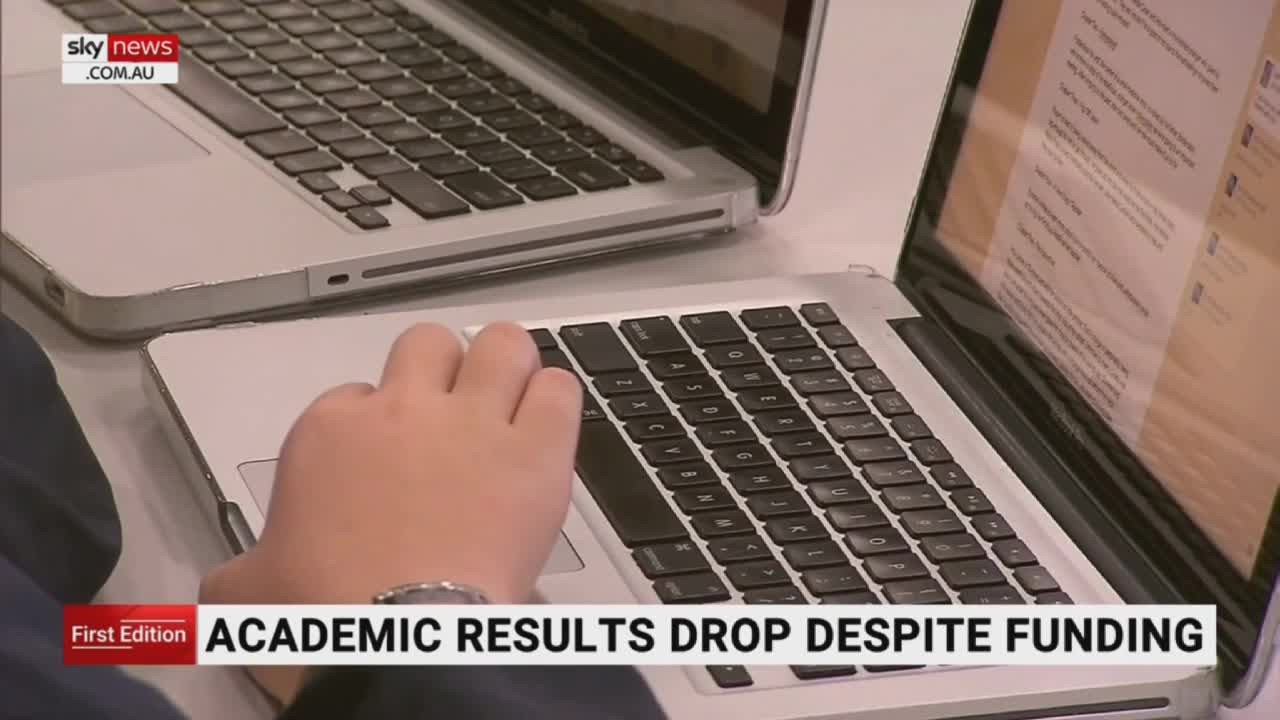 Academic results drop despite government funding. Damage to children....