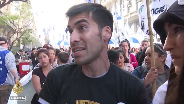 Argentina Loyalty Day: Thousands celebrate Peronist party