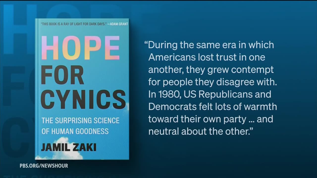 In 'Hope for Cynics,' researcher explores how seeing the good in others is good for you