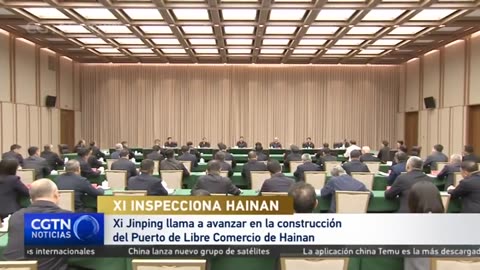 Xi Jinping llama a avanzar en la construcción del Puerto de Libre Comercio de Hainan