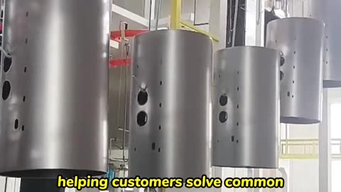 Water Heater Shell Coating Line