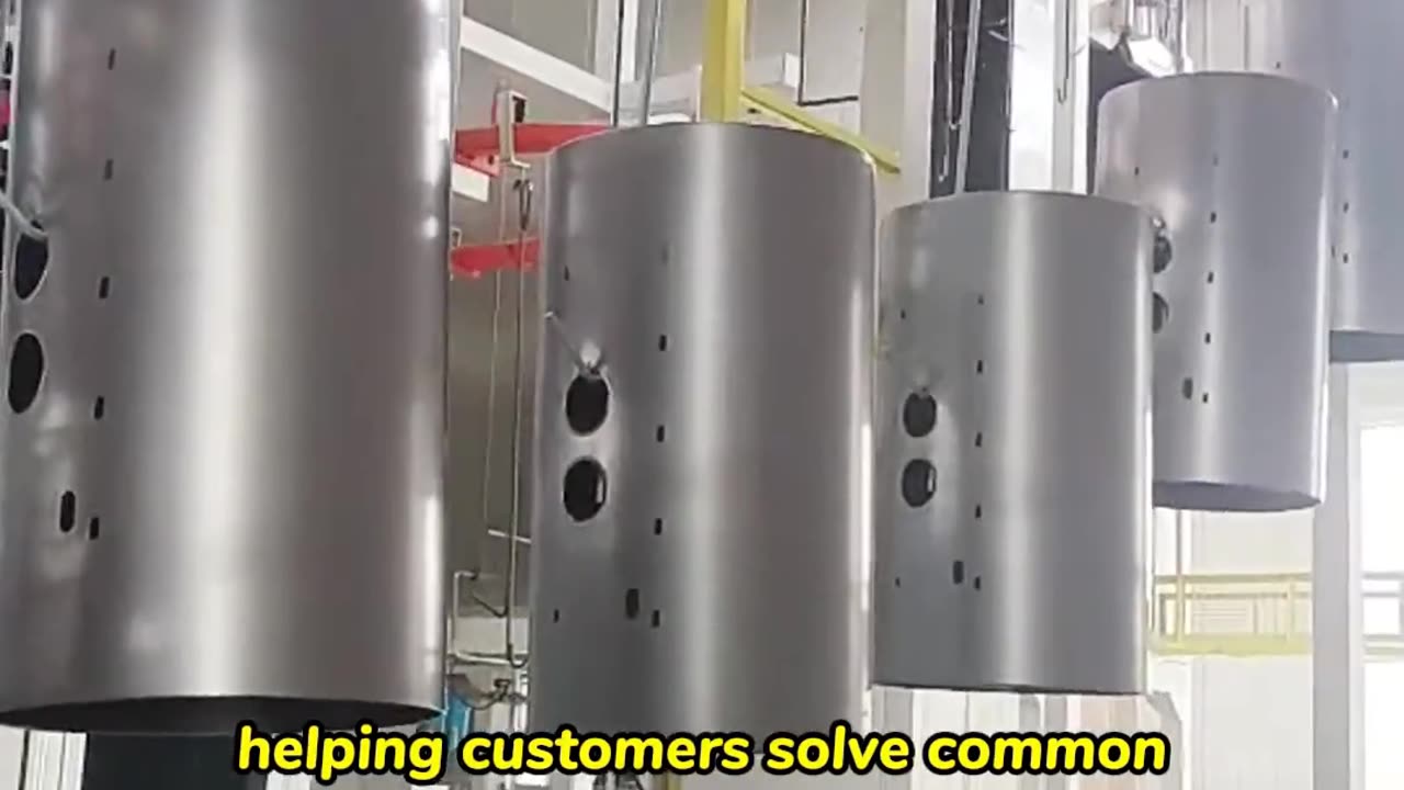 Water Heater Shell Coating Line