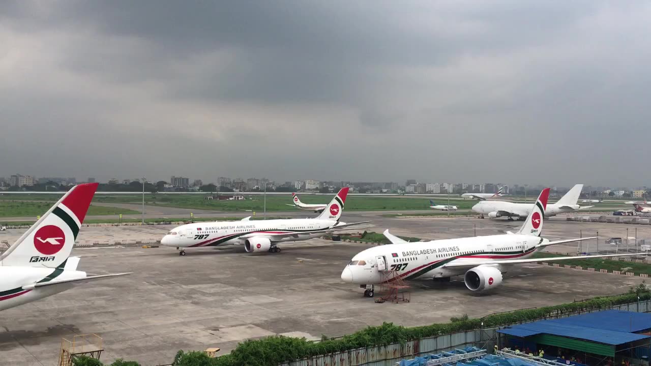 Bangladesh Airport Dhaka #Airlines #Fly_Biman #2023