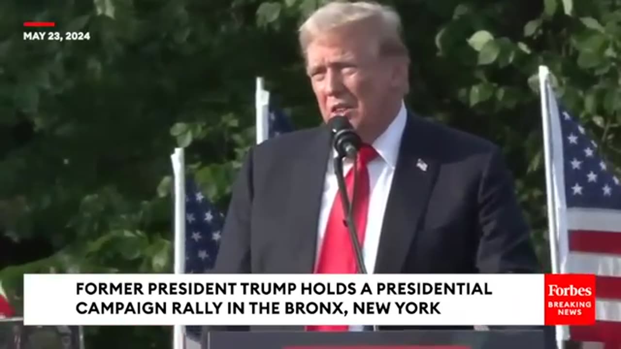 Trump In The Bronx (FULL RALLY: Former President Trump Holds Campaign Event In The Bronx, New York)