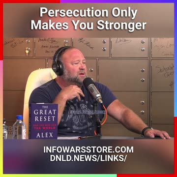 Alex Jones: But I tell you, love your enemies and pray for those who persecute you, Matthew 5:44 & Matthew 5:11-12 - 6/24/23