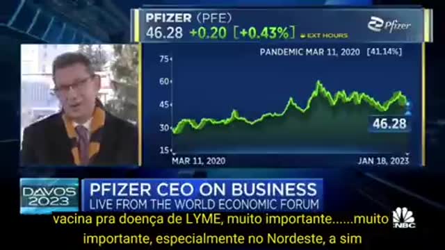 Ceo pfizer lancara vacina contr gripe e covid 19