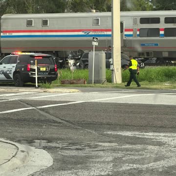 Amtrak train derails following collision with semi-truck