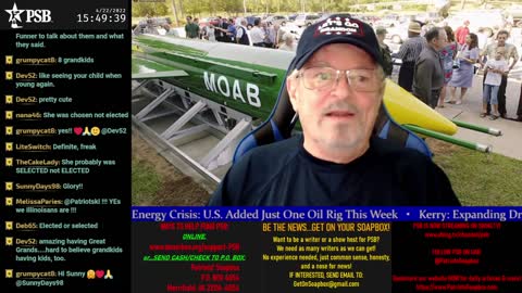 2022-04-22 15:00 EDT - The Common Sense Show: Patriot Line Friday with Derek, PATRIOTski & Glry Anon