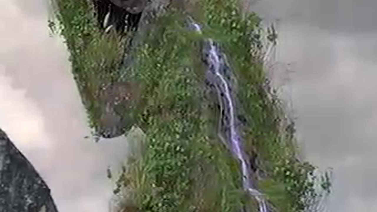 Unbelievable water fall