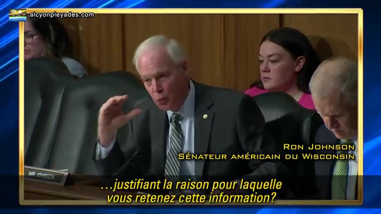 POURQUOI LE MINISTÈRE AMÉRICAIN DE LA SANTÉ CACHE T IL AU SÉNAT DES DOCUMENTS SUR LE COVID-19