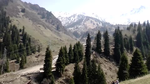 Cafeteria in the mountains