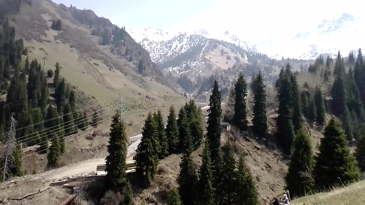 Cafeteria in the mountains