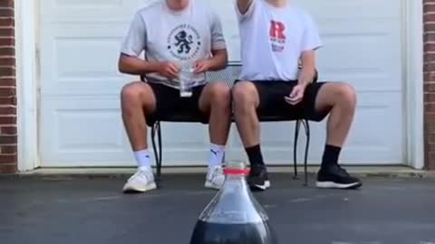 Funny trick shot