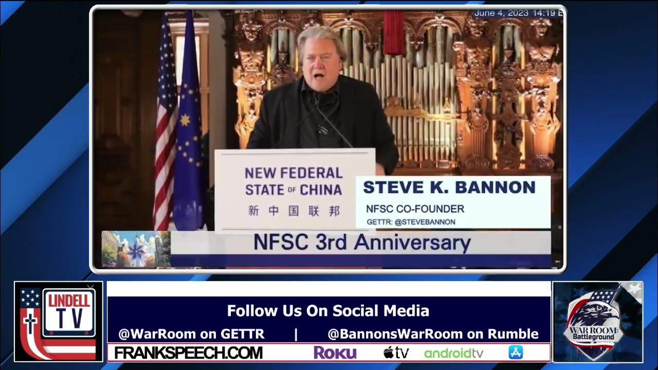 Bannon: The Convergence of State and Corporate Power is Greatest Threats to Liberty & Freedom