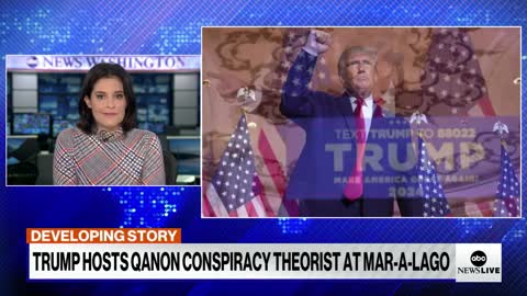 Trump hosts event featuring QAnon, ‘Pizzagate’ conspiracy theorist at Mar-a-Lago