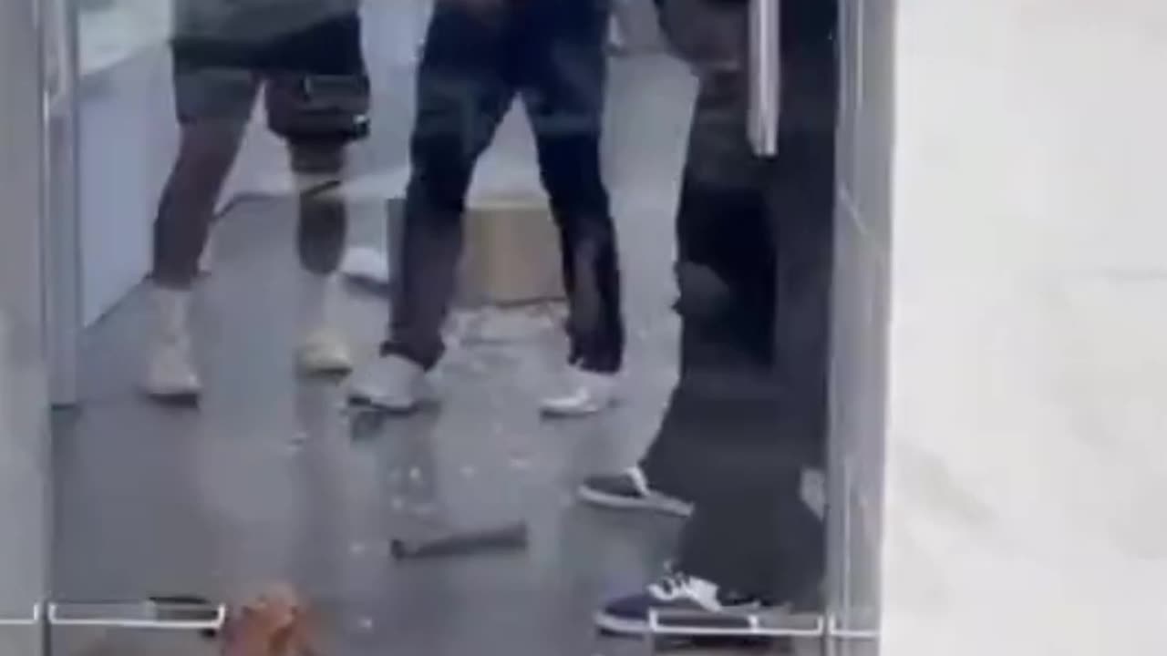 MUST WATCH: Store owner in California fights back against crime in his store.