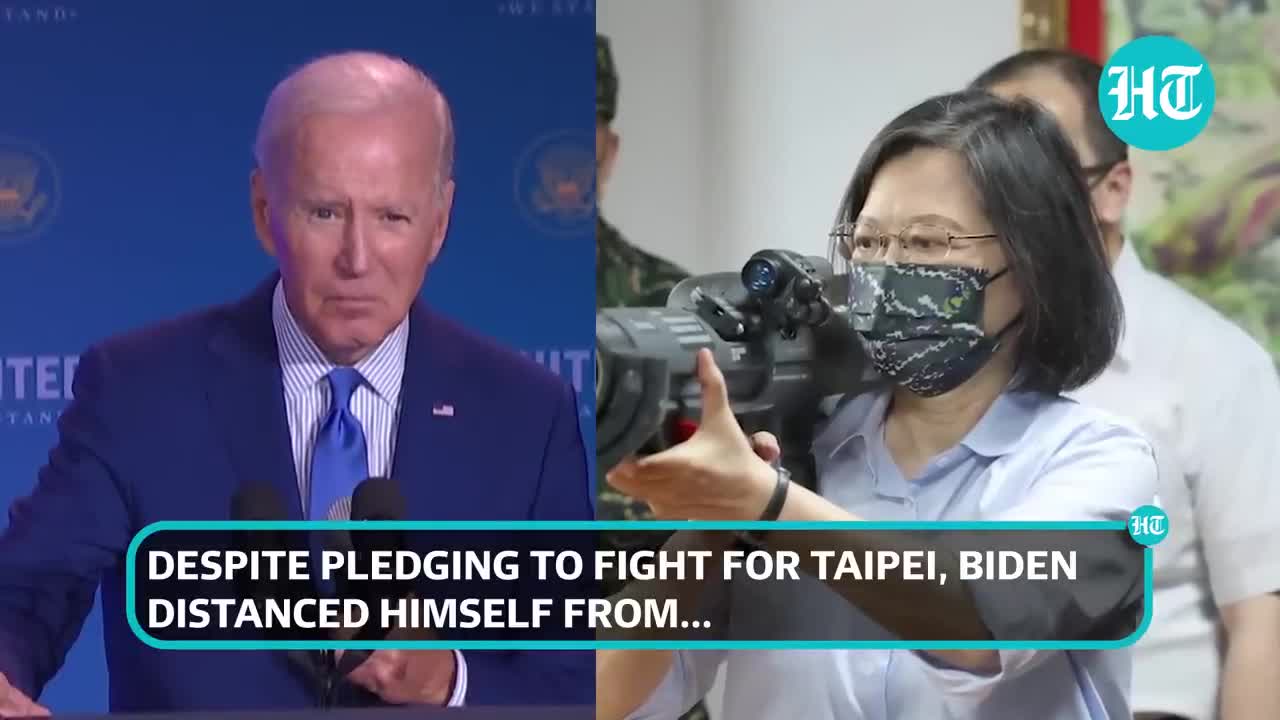 Unlike Ukraine...': Biden says U.S troops will defend Taiwan if China invades | Full Report