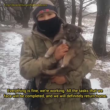 A Russian soldier with the callsing "Fog" introduced the last "private" of the Bashkir Battalion