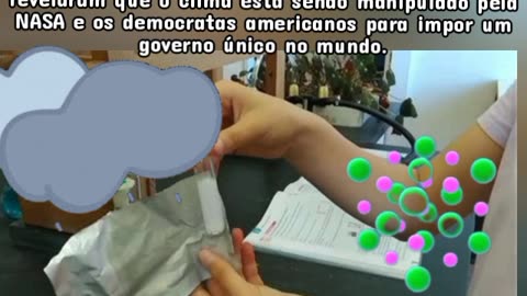 Silver iodide were found. The rains in Rio Grande do Sul and São Paulo revealed that the climate is being manipulated by NASA and the American Democrats to impose a single government in the world.