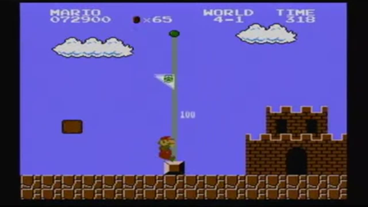 NES Super Mario Bros World 4-1