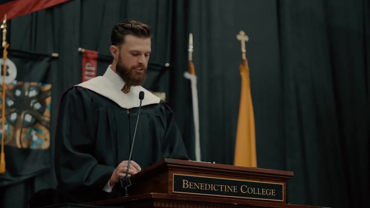 Chiefs Kicker Harrison Butker SLAMS Biden During College Commencement Speech