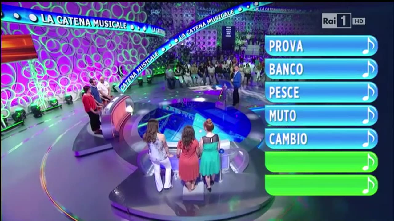 RAIUNO - Reazione A Catena-La Catena Musicale (03/08/2016)