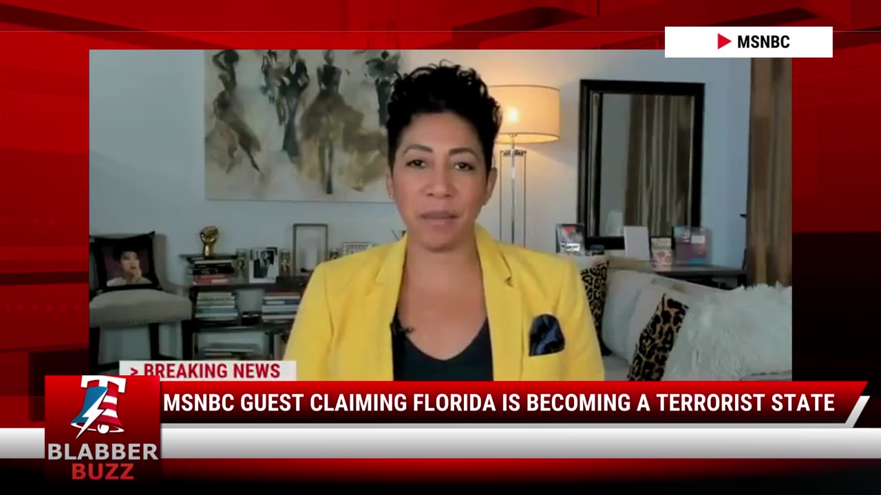 MSNBC Guest Claiming Florida Is Becoming A Terrorist State