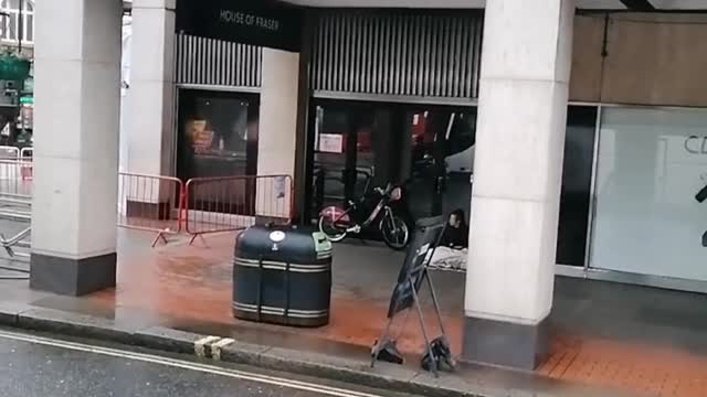 Rough sleeping in London is rife!