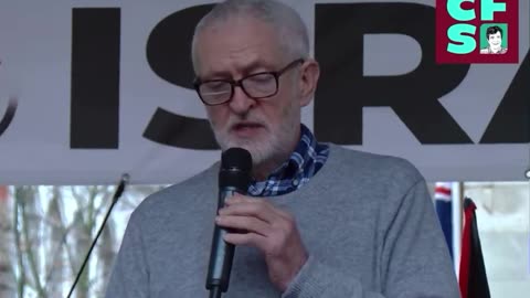 UK Politician Jeremy Corbyn reads out a shocking terrifying message from the director of Kamal Adwan Hospital- the Israelis are exterminating us all, he says