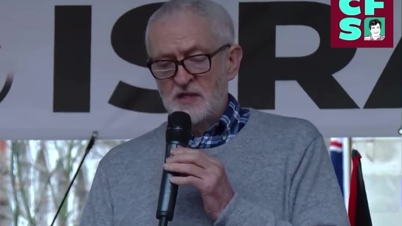 UK Politician Jeremy Corbyn reads out a shocking terrifying message from the director of Kamal Adwan Hospital- the Israelis are exterminating us all, he says
