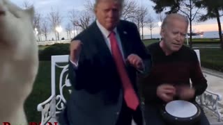 biden sings trump dances cat vibes ( Ievan Polkka ) deepfake