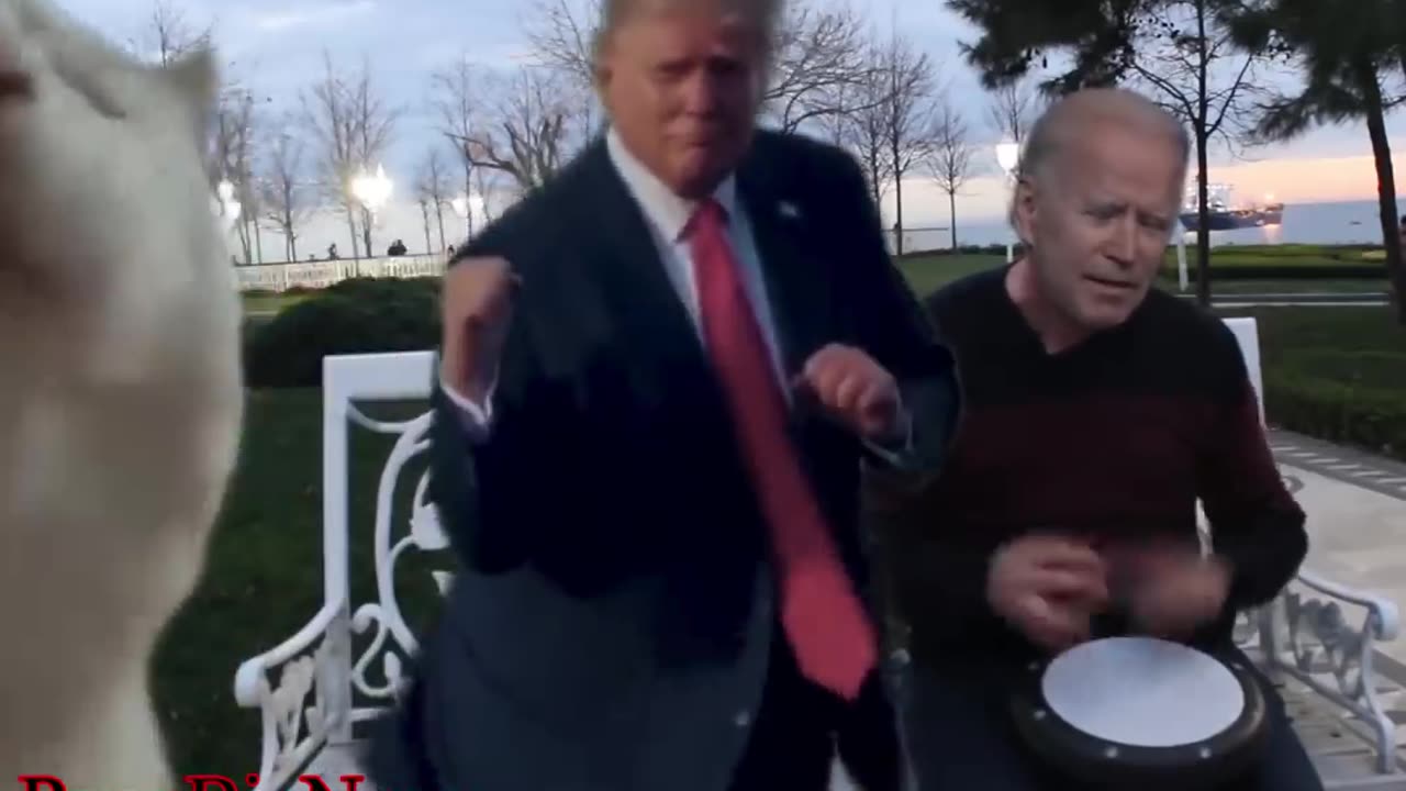 biden sings trump dances cat vibes ( Ievan Polkka ) deepfake