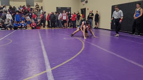 Adrian wrestling in valley center