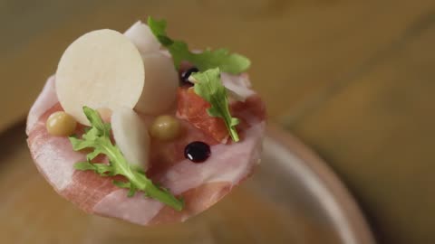 Tasting Menu with Prosciutto and Grana Padana