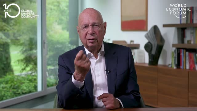 Klaus Schwab- "Nobody will be safe if not everyone is vaccinated"